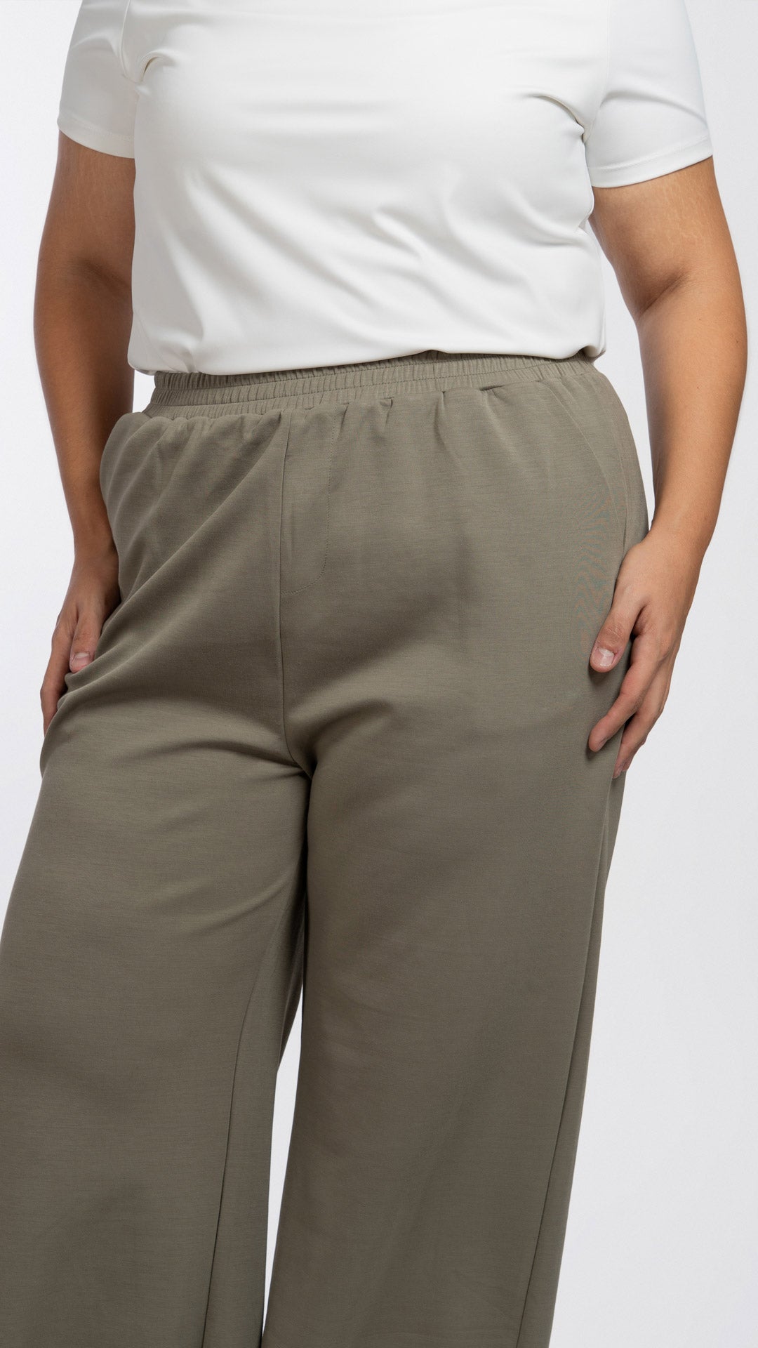 Pantalón Wide Leg Curvy B Basic BB0358