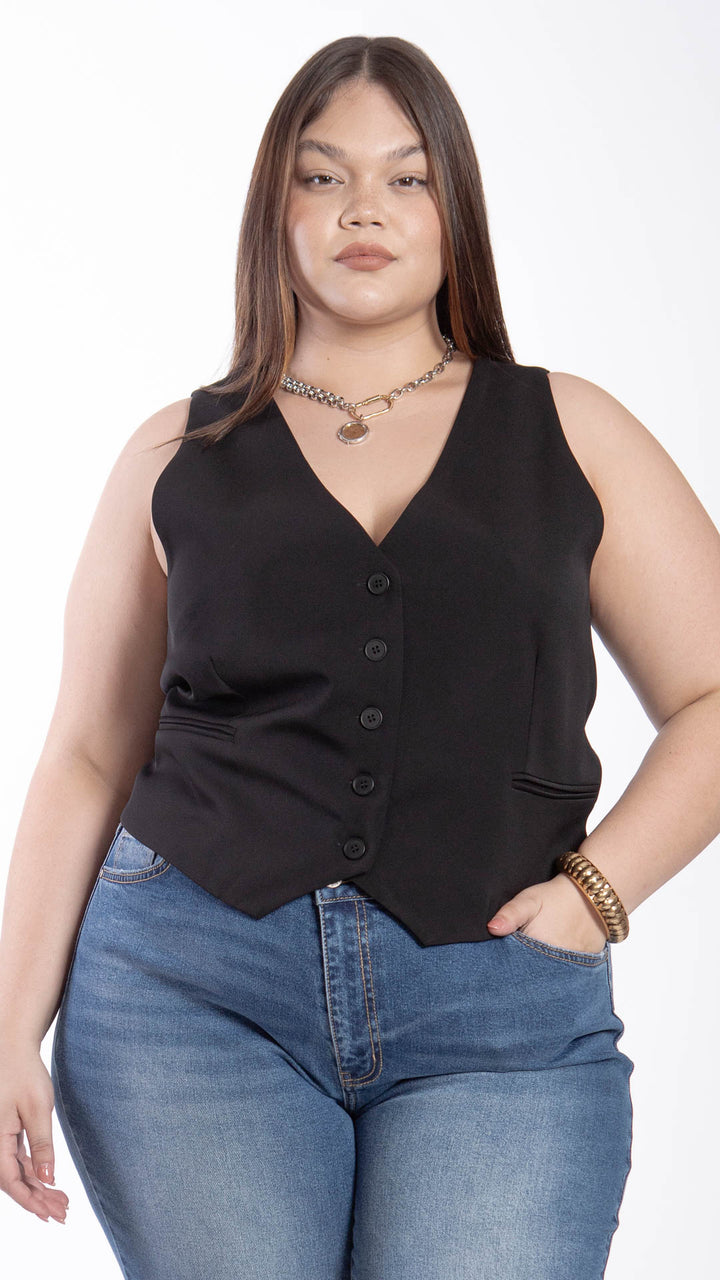 Chaleco Curvy B Basic BB0307