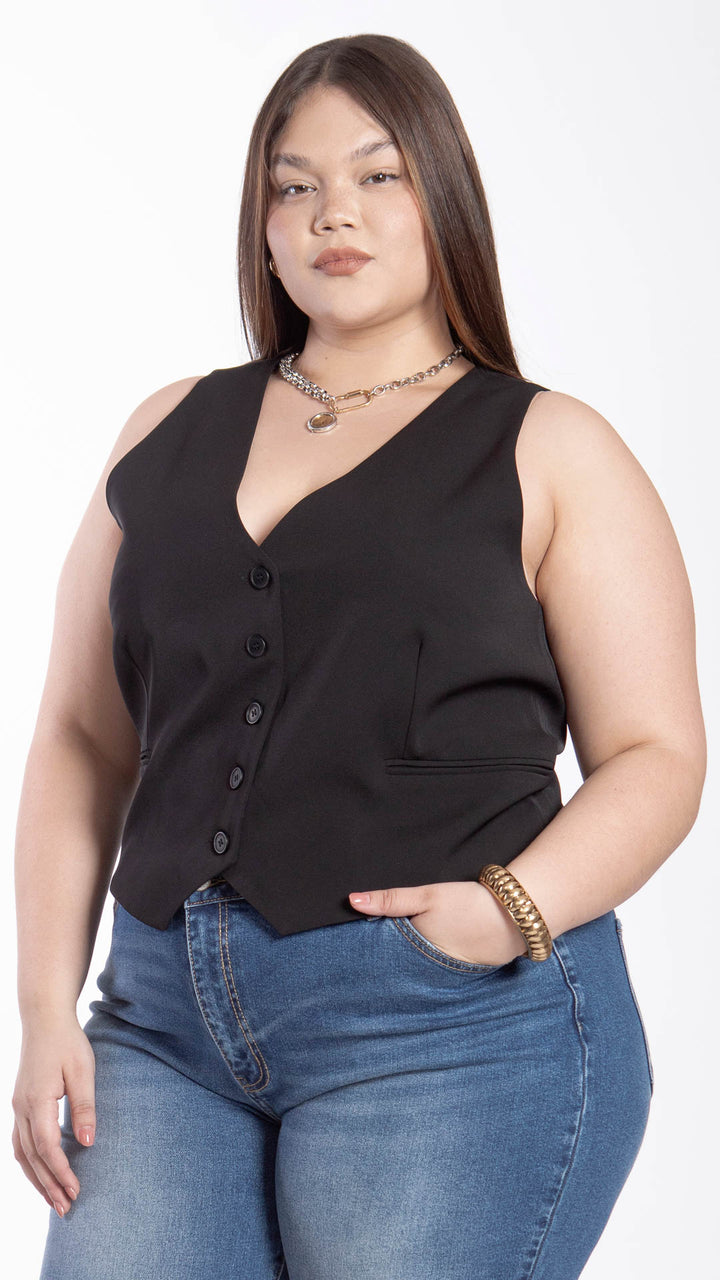Chaleco Curvy B Basic BB0307