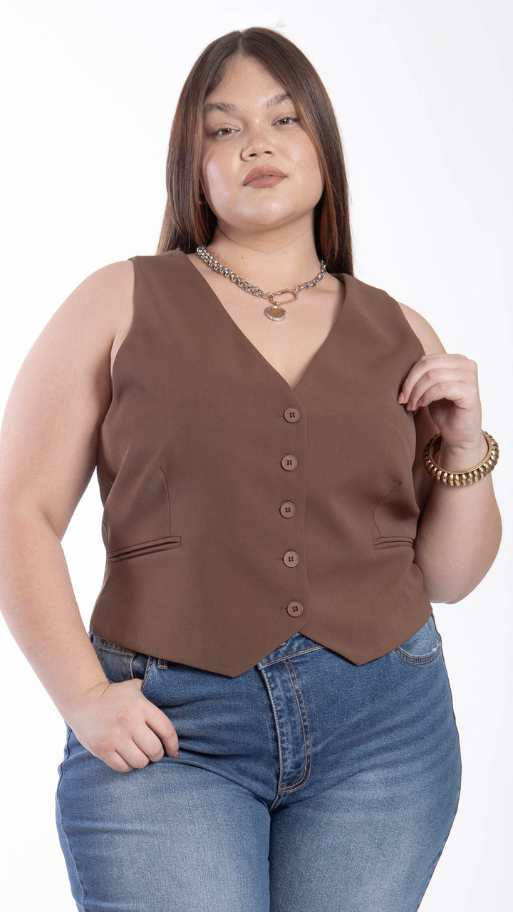 Chaleco Curvy B Basic BB0307