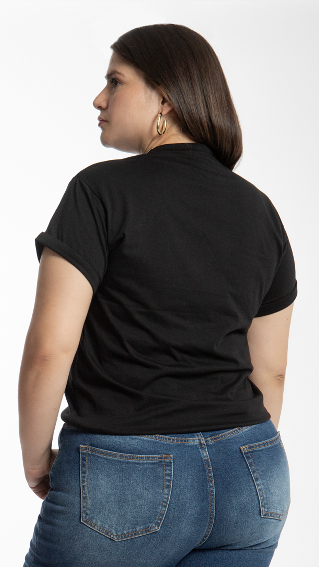 Blusa Con Manga Corta Curvy B Basic BB0011