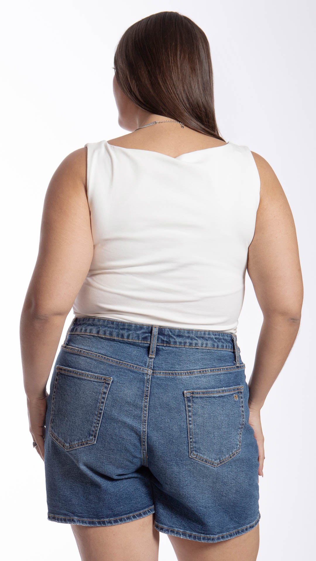 Blusa Sin Mangas Curvy B Basic BB0152