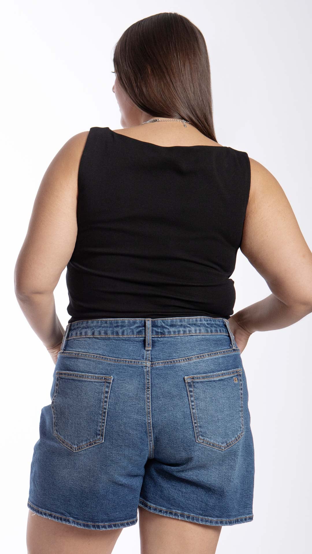 Blusa Sin Mangas Curvy B Basic BB0152