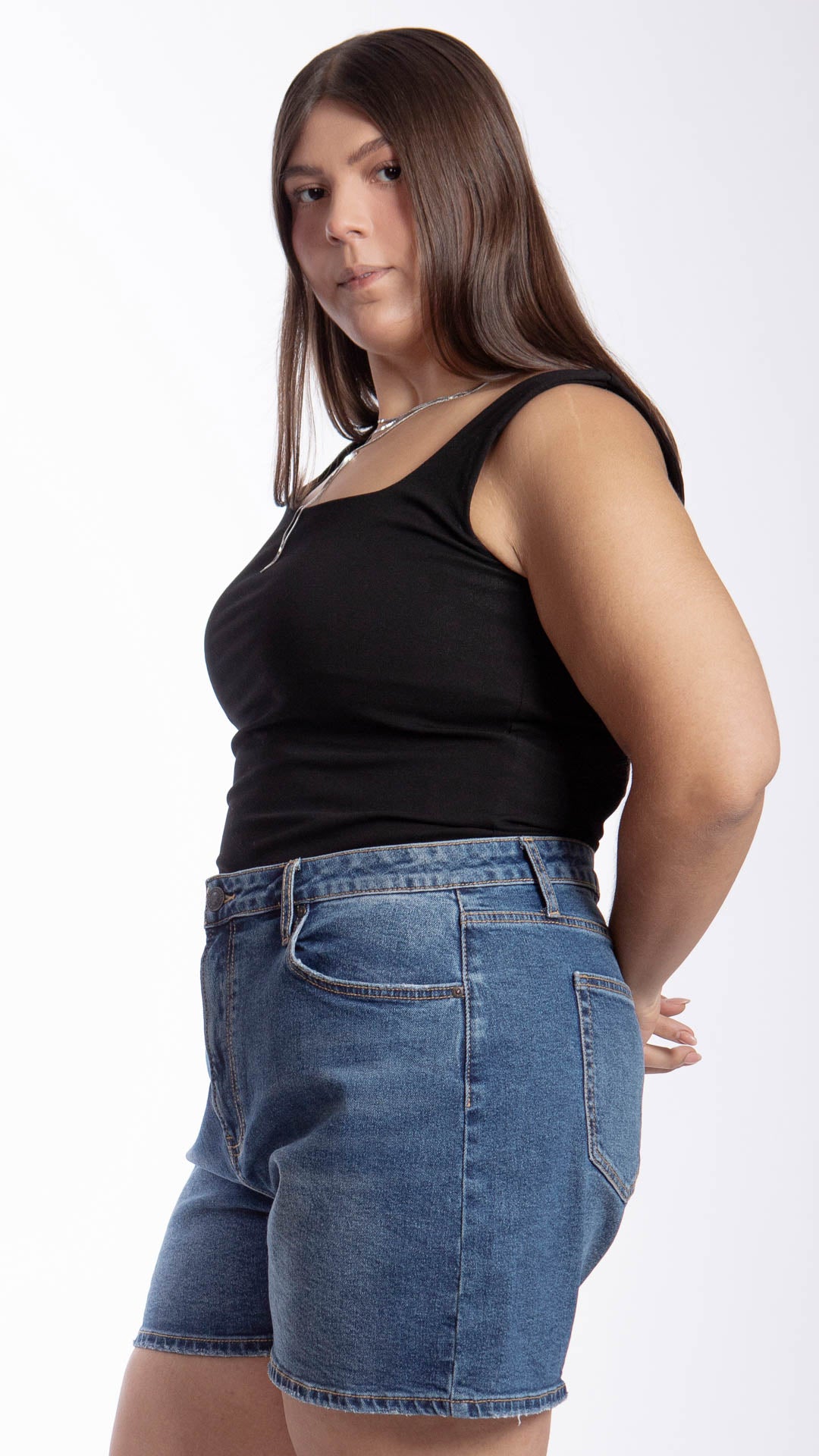 Blusa Sin Mangas Curvy B Basic BB0152