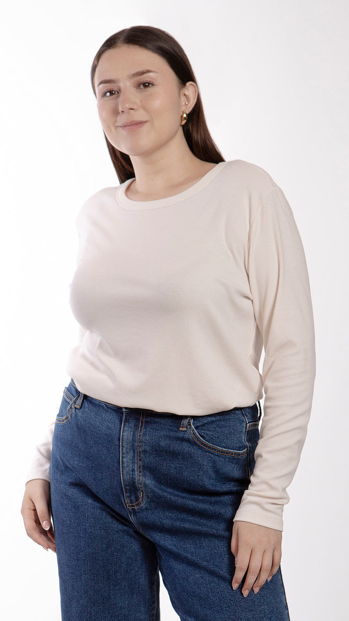 Blusa Manga Larga Curvy B Basic BB0240