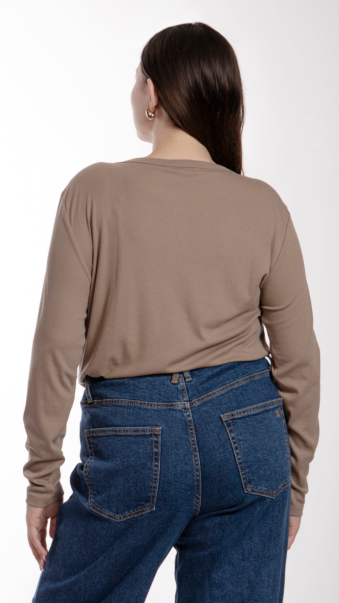 Blusa Manga Larga Curvy B Basic BB0240