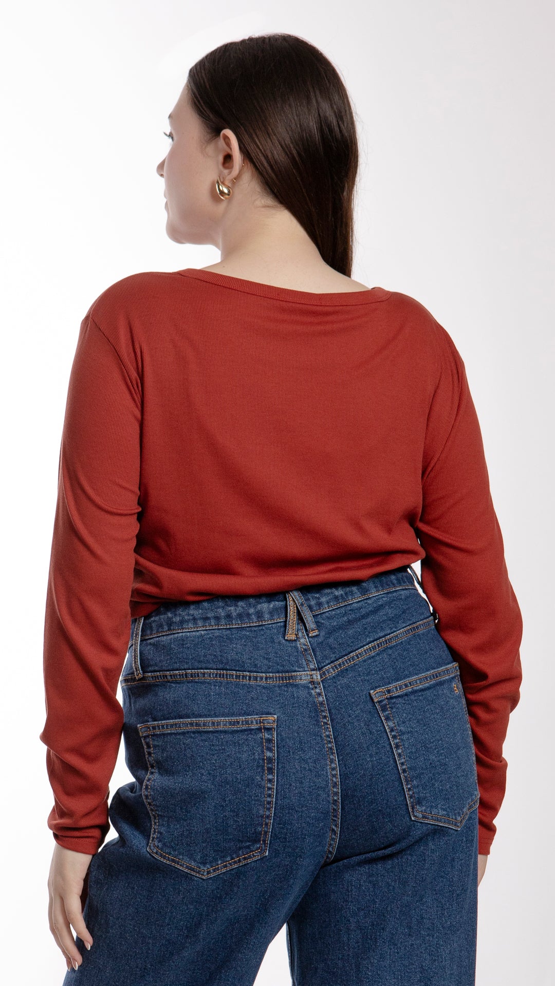 Blusa Manga Larga Curvy B Basic BB0240