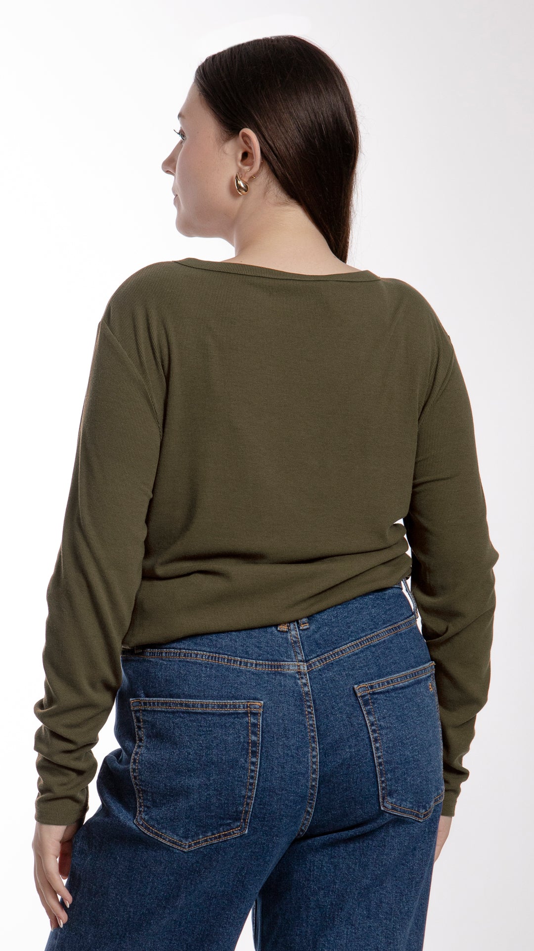 Blusa Manga Larga Curvy B Basic BB0240
