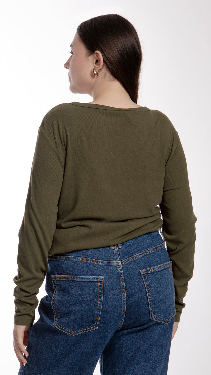 Blusa Manga Larga Curvy B Basic BB0240