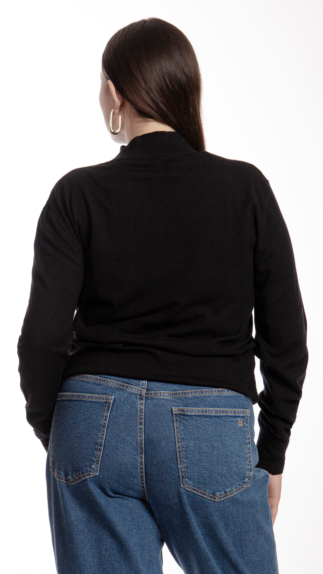 Blusa Manga Larga Curvy B Basic BB0248