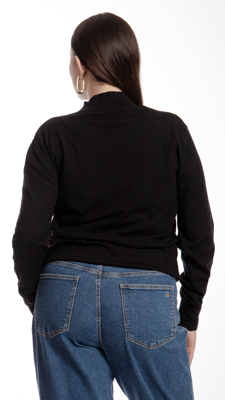 Blusa Manga Larga Curvy B Basic BB0248