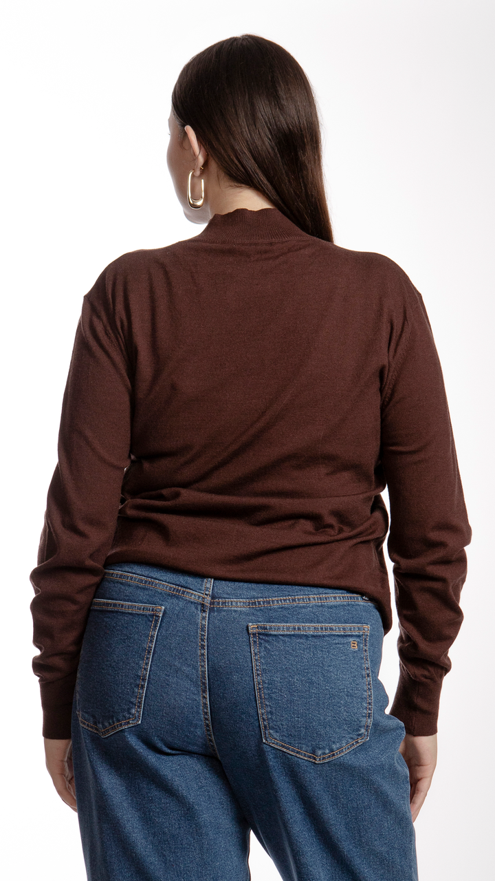 Blusa Manga Larga Curvy B Basic BB0248