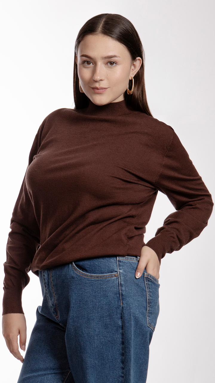 Blusa Manga Larga Curvy B Basic BB0248