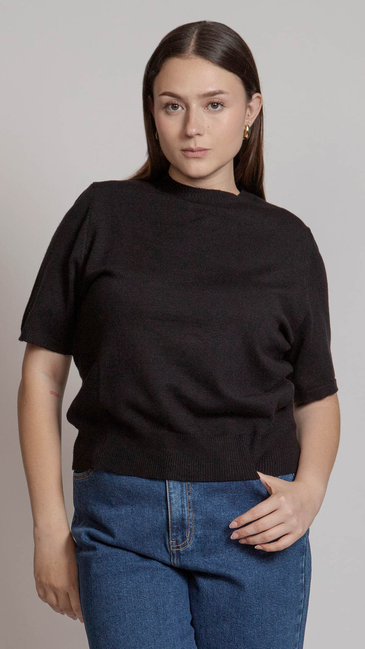 Blusa Manga Corta Curvy B Basic BB0256