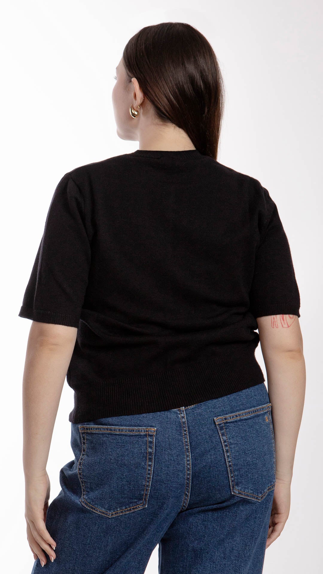 Blusa Manga Corta Curvy B Basic BB0256