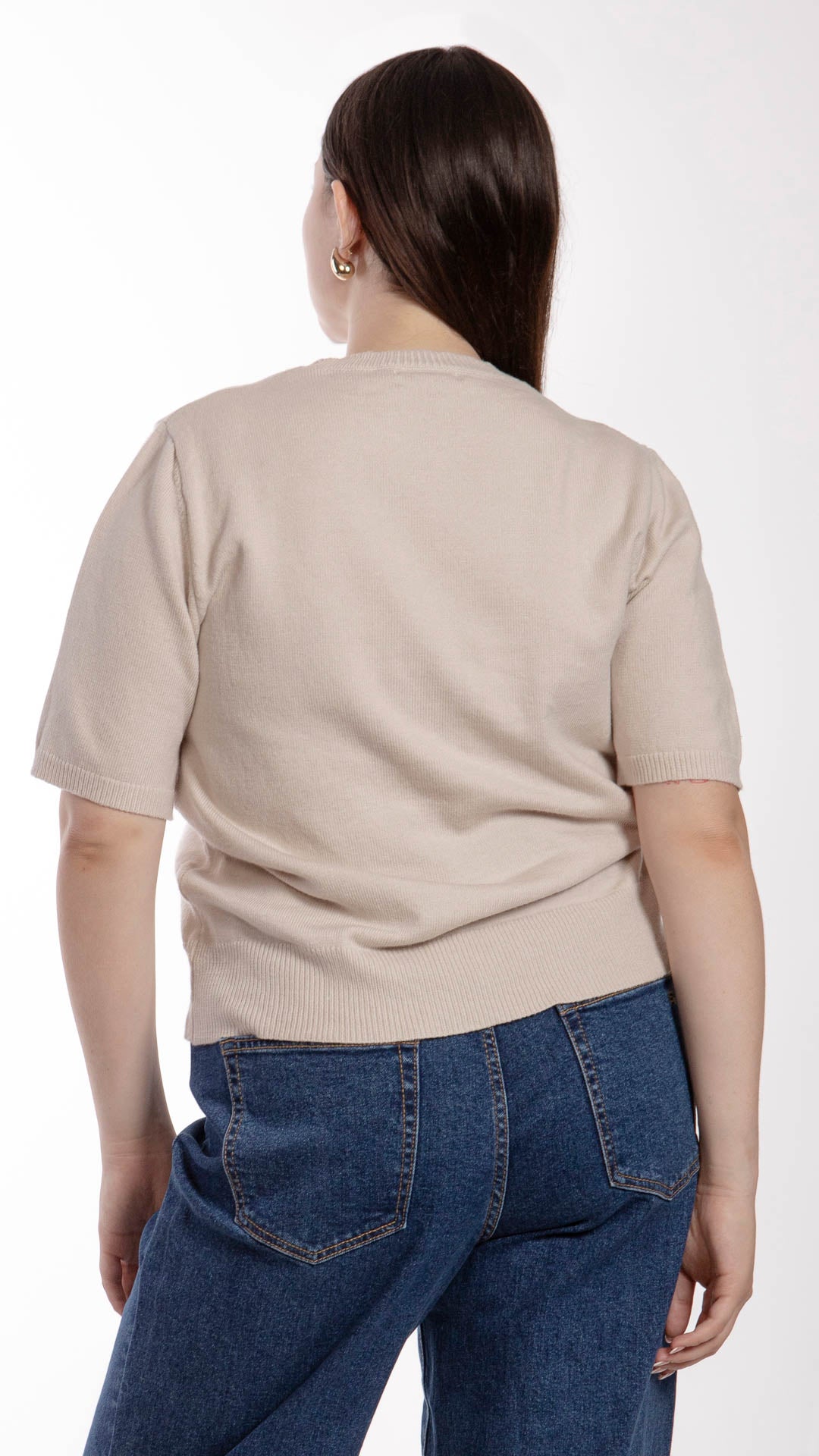 Blusa Manga Corta Curvy B Basic BB0256