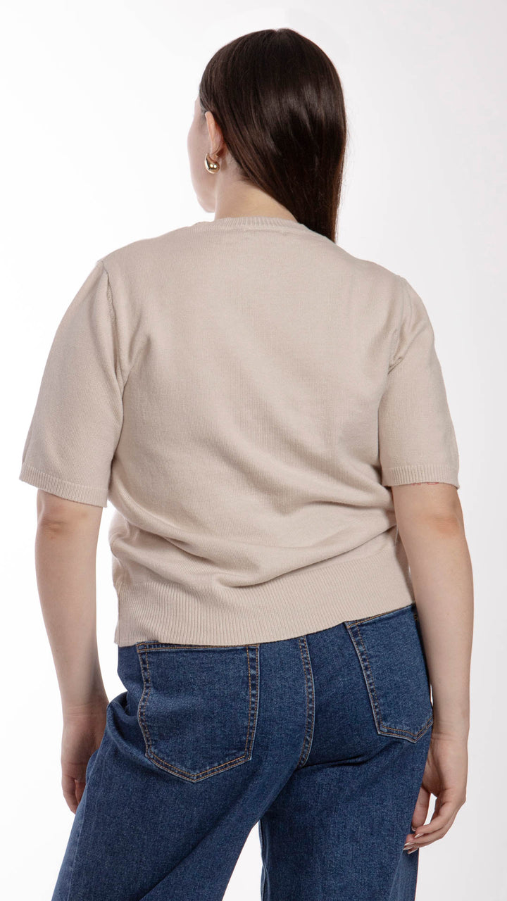 Blusa Manga Corta Curvy B Basic BB0256