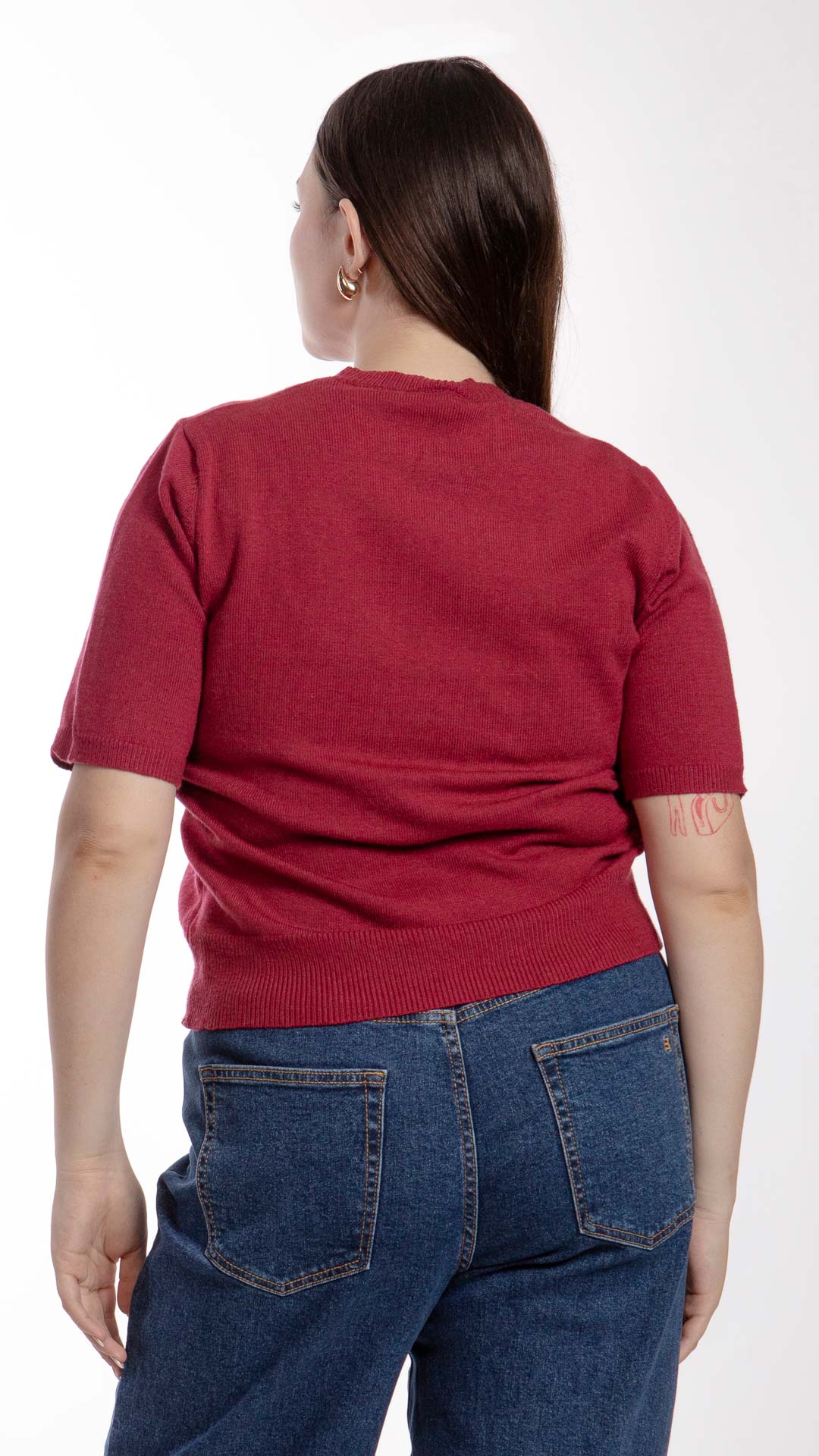 Blusa Manga Corta Curvy B Basic BB0256