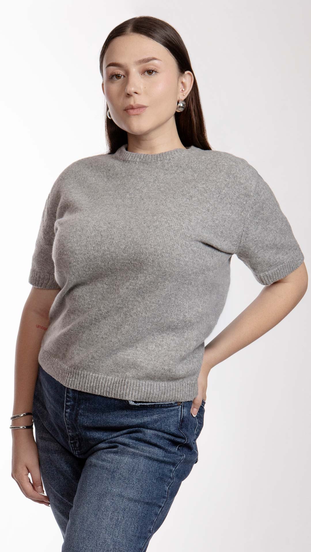 Blusa Manga Larga Curvy B Basic BB0257