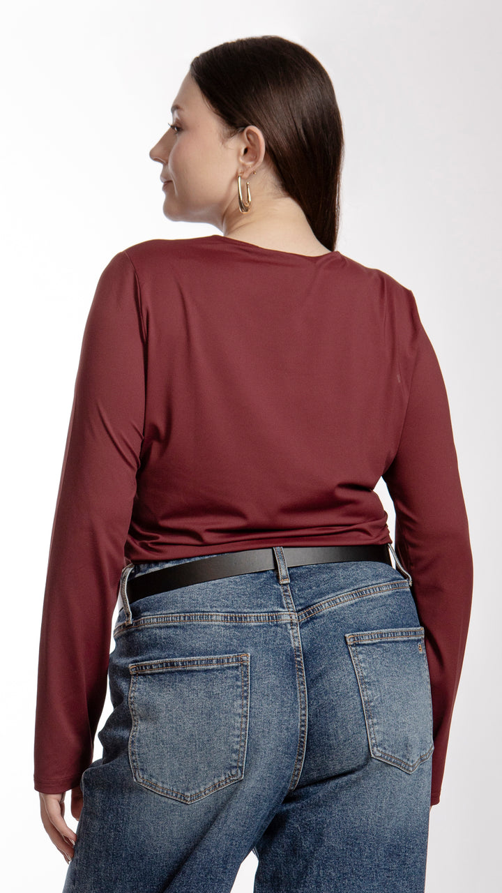 Blusa Manga Larga Curvy B Basic BB0267