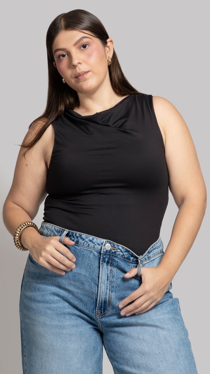 Blusa Sin Mangas Curvy B Basic BB0269