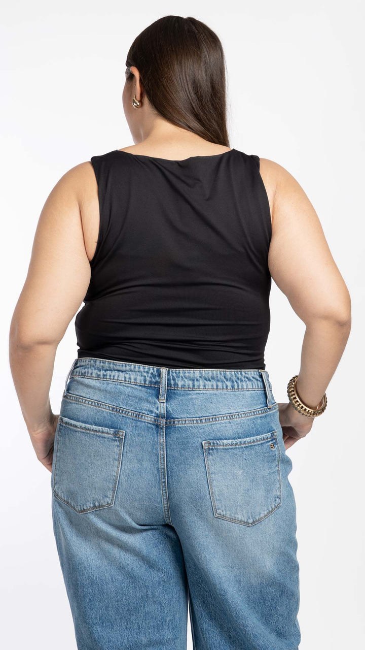 Blusa Sin Mangas Curvy B Basic BB0269