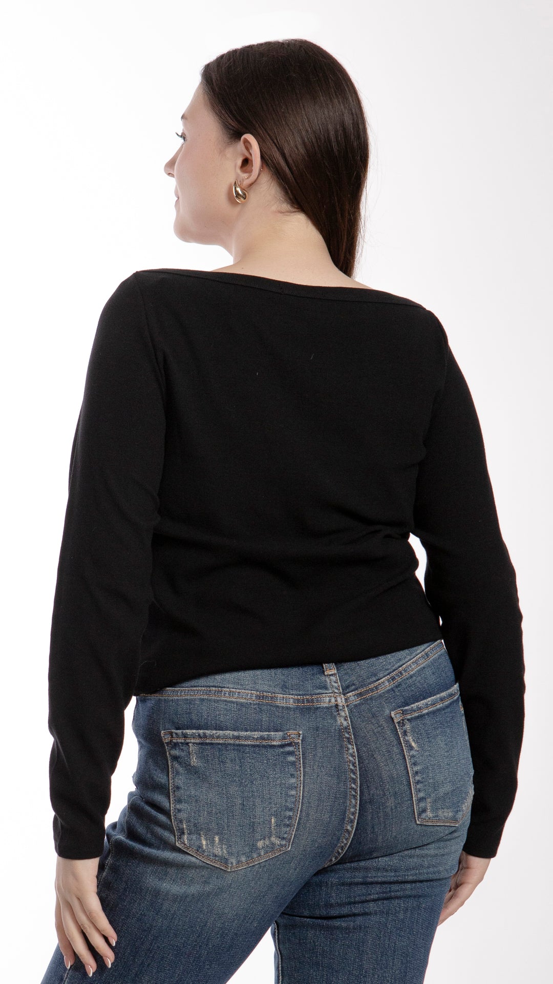 Blusa Manga Larga Curvy B Basic BB0278
