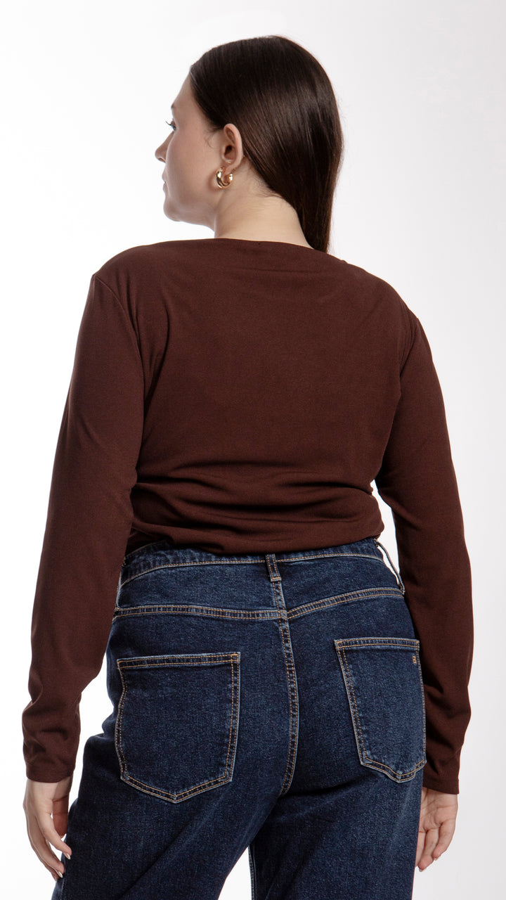 Blusa Manga Larga Curvy B Basic BB0279