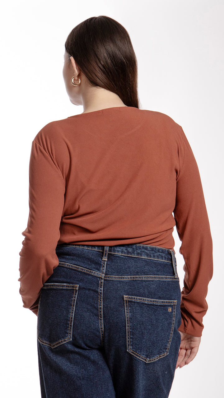 Blusa Manga Larga Curvy B Basic BB0279