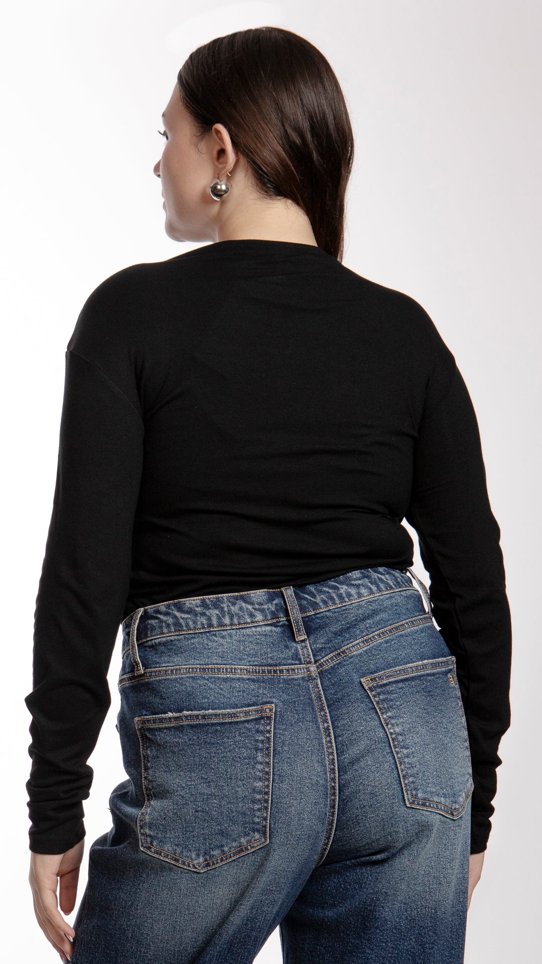 Blusa Manga Larga Curvy B Basic BB0284