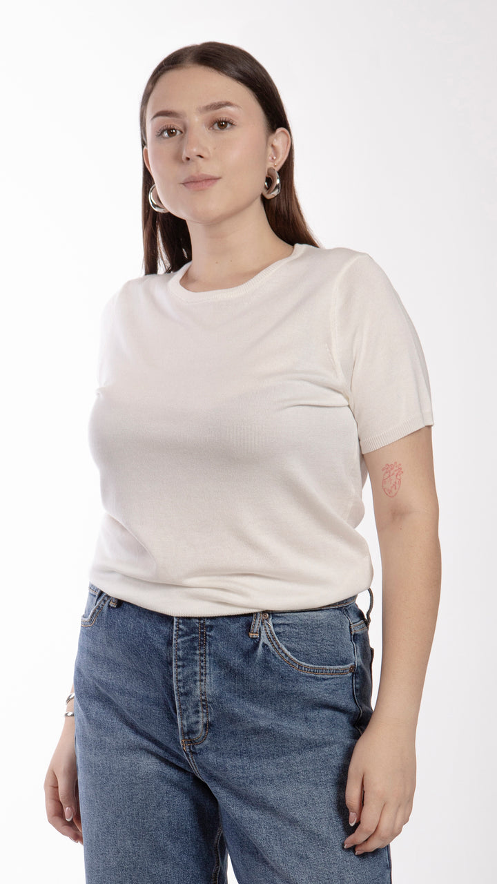Blusa Manga Corta Curvy B Basic BB0288
