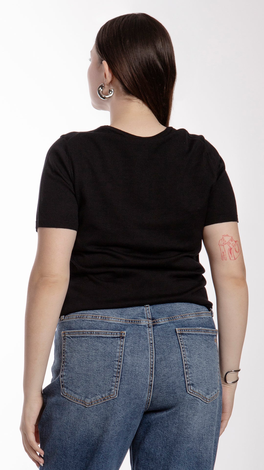 Blusa Manga Corta Curvy B Basic BB0288