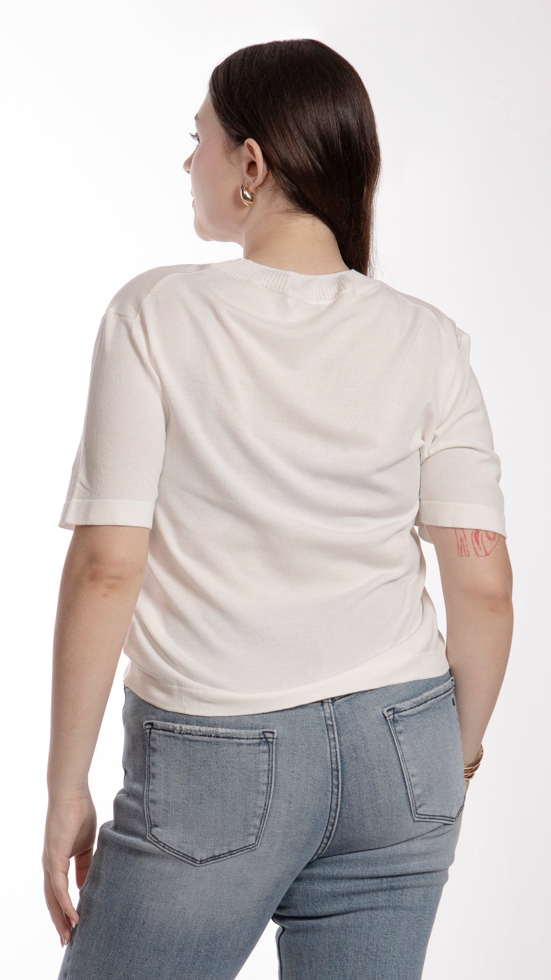 Blusa Manga Corta Curvy B Basic BB0295