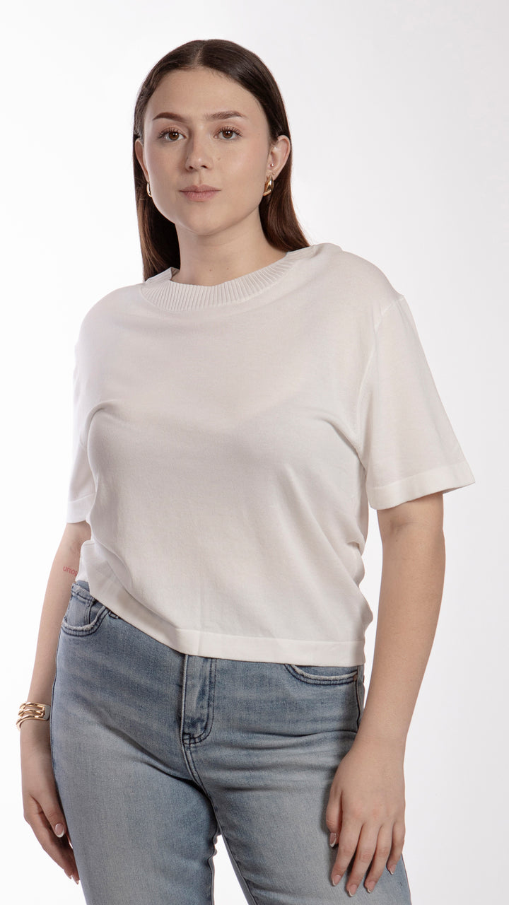 Blusa Manga Corta Curvy B Basic BB0295