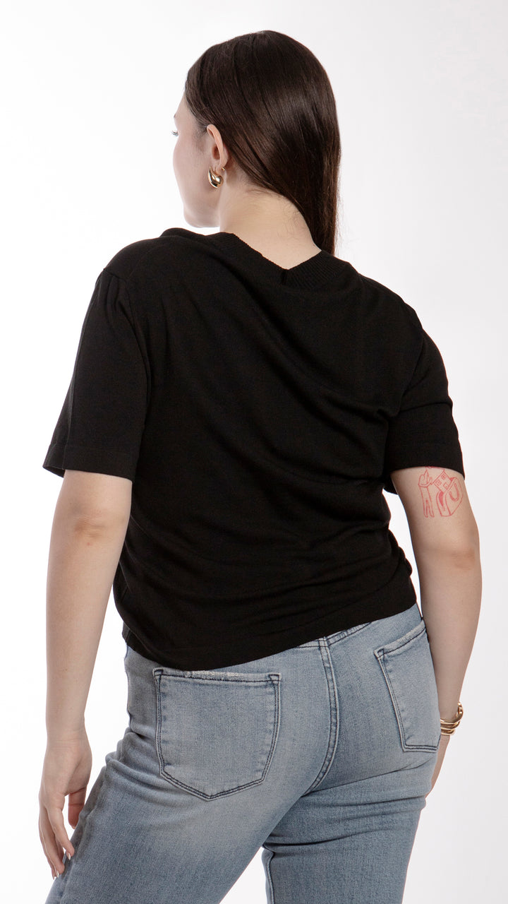 Blusa Manga Corta Curvy B Basic BB0295