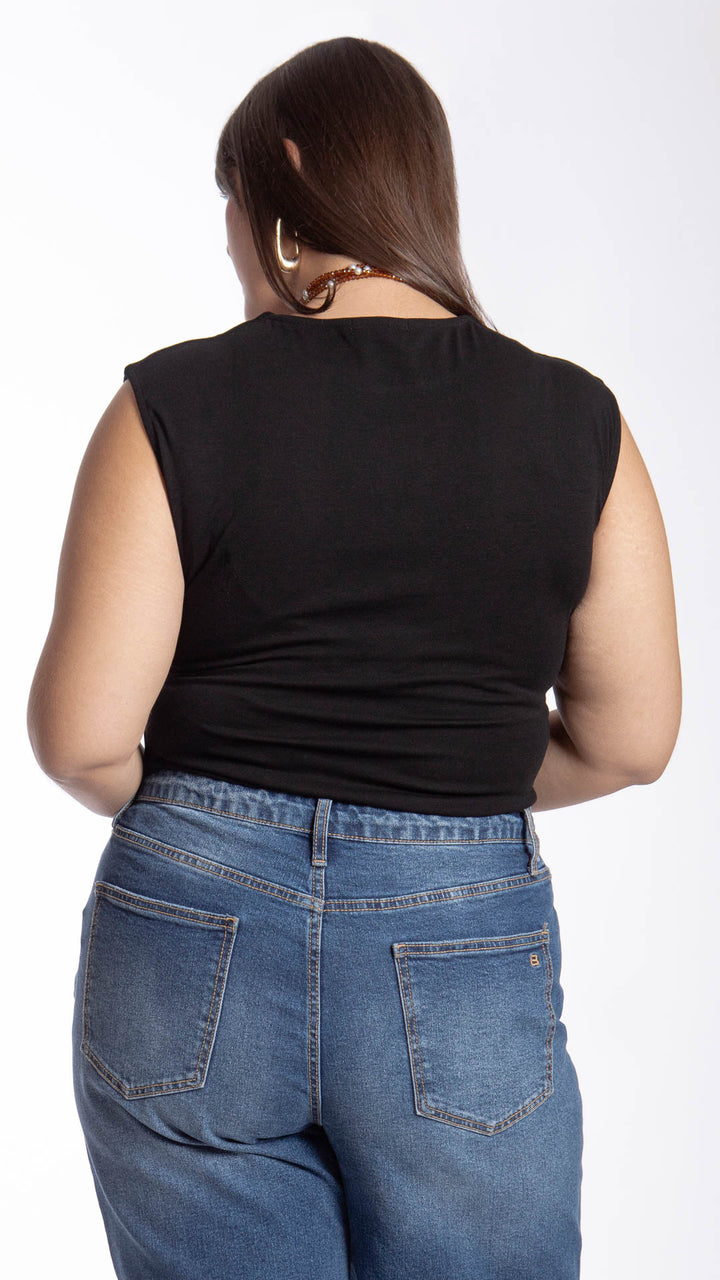 Blusa Sin Mangas Curvy B Basic BB0305