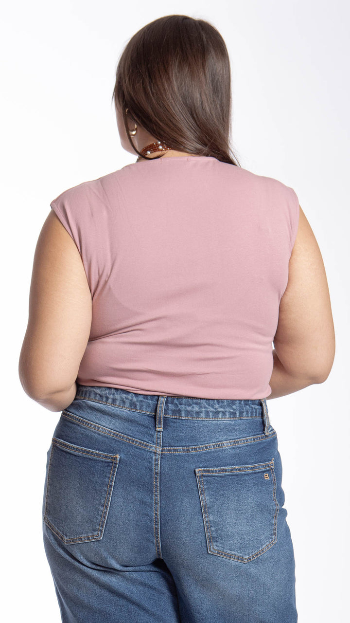 Blusa Sin Mangas Curvy B Basic BB0305