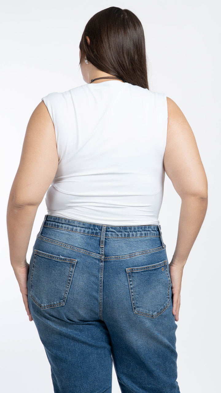 Blusa Sin Mangas Curvy B Basic BB0336