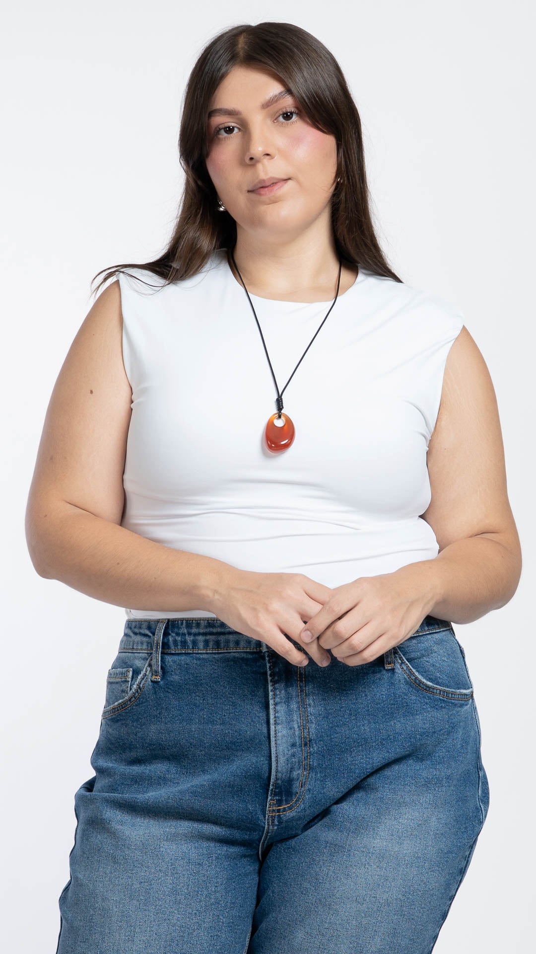 Blusa Sin Mangas Curvy B Basic BB0336