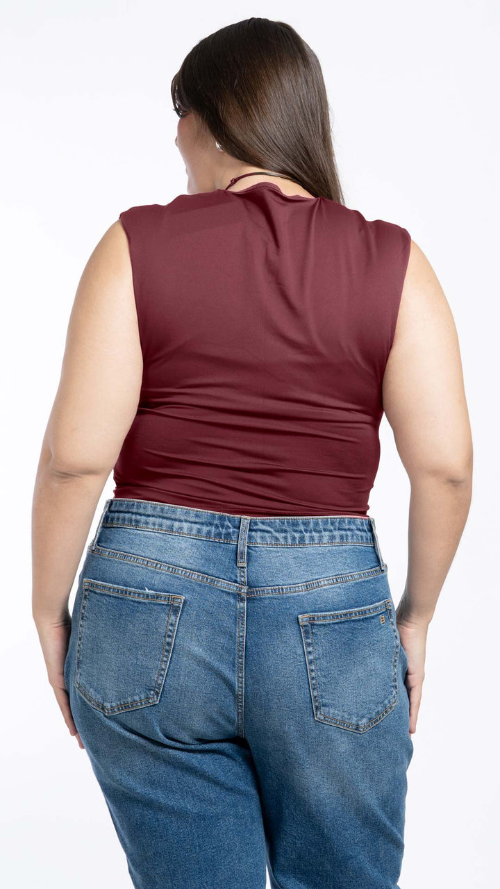 Blusa Sin Mangas Curvy B Basic BB0336