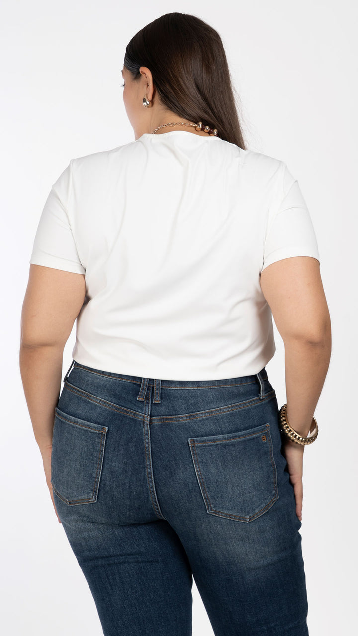 Playera Manga Corta Curvy B Basic BB0310