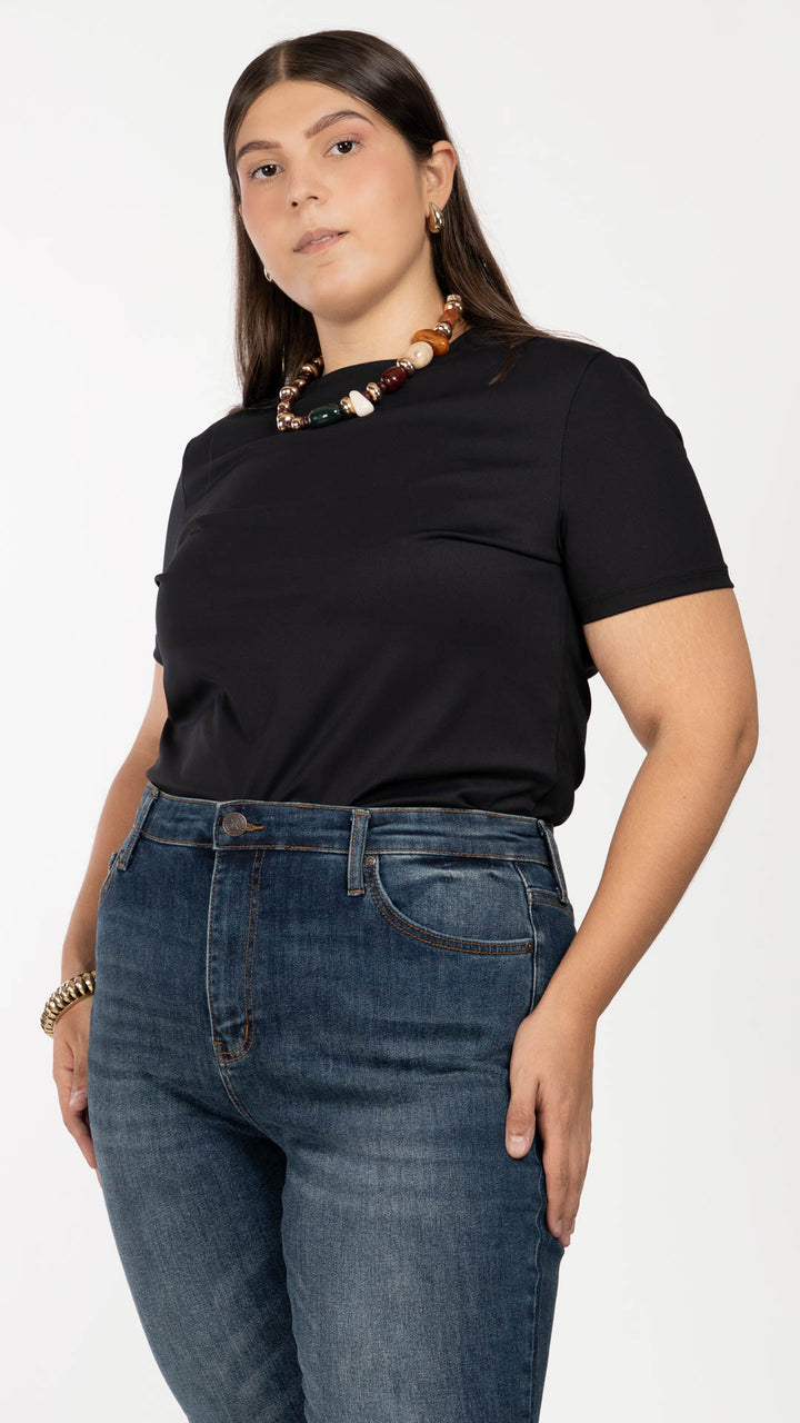 Playera Manga Corta Curvy B Basic BB0310