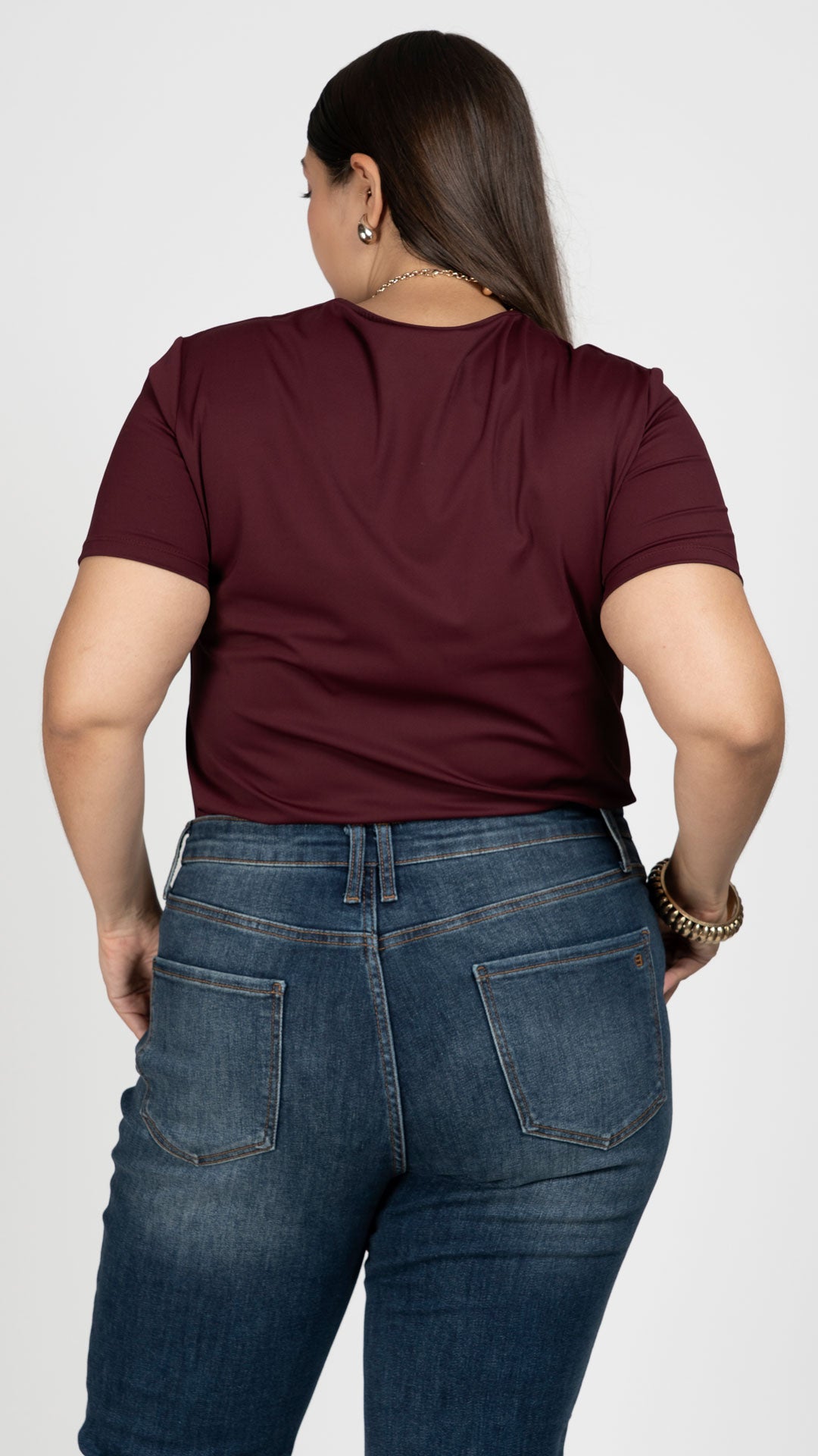Playera Manga Corta Curvy B Basic BB0310