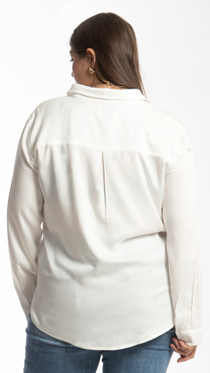 Camisa De Vestir Curvy B Basic BB0149