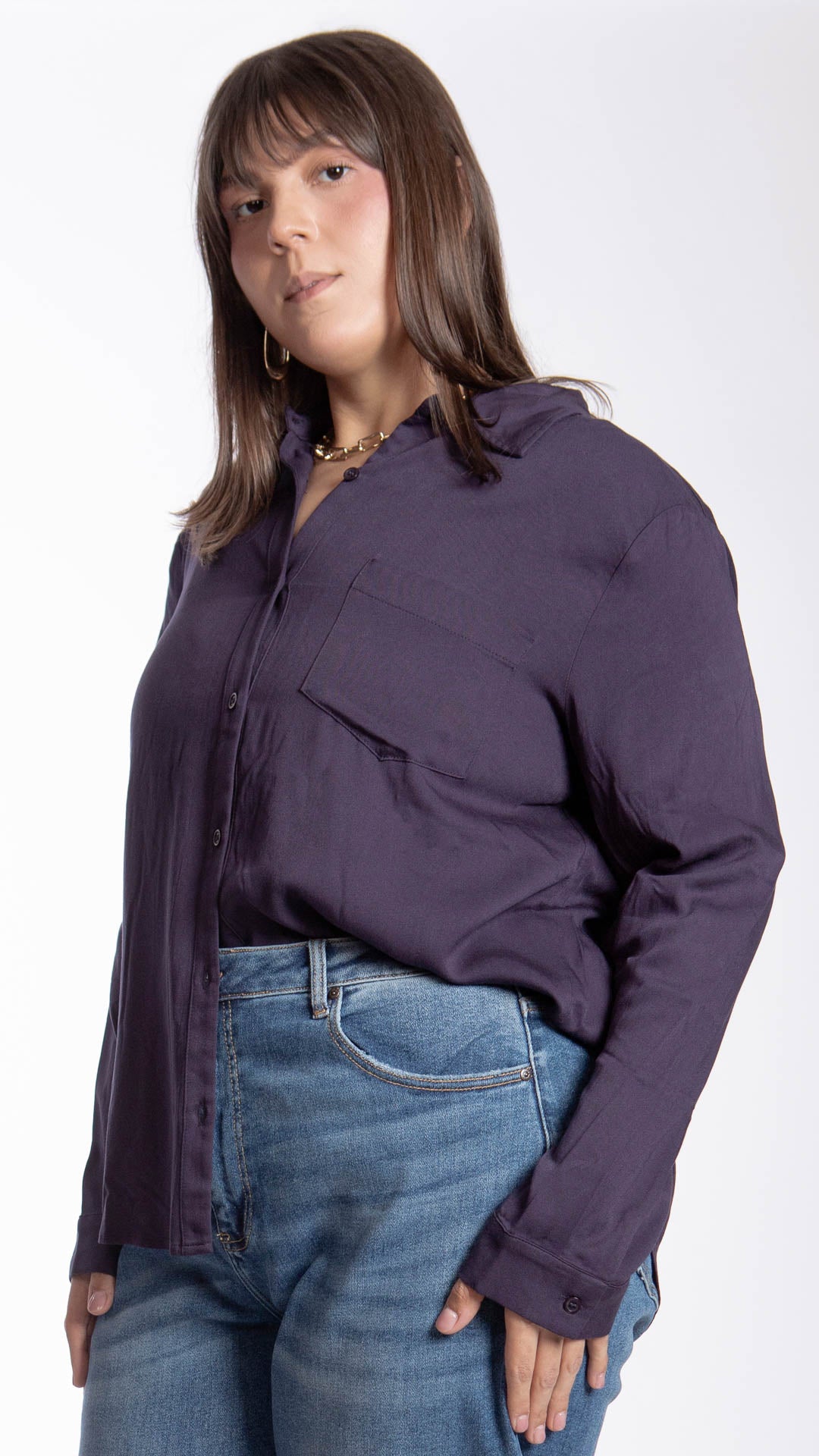 Camisa Manga Larga Curvy Balam BB0149