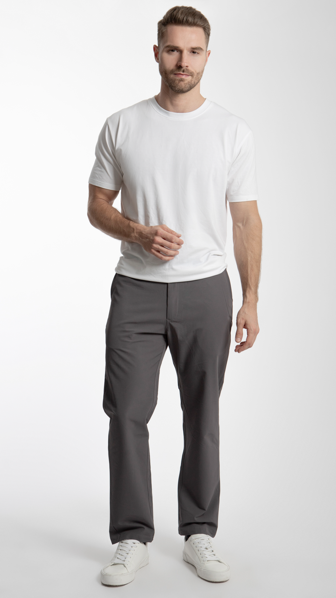 Pantalón Straight Waterproof Para Hombre B Basic BB0125