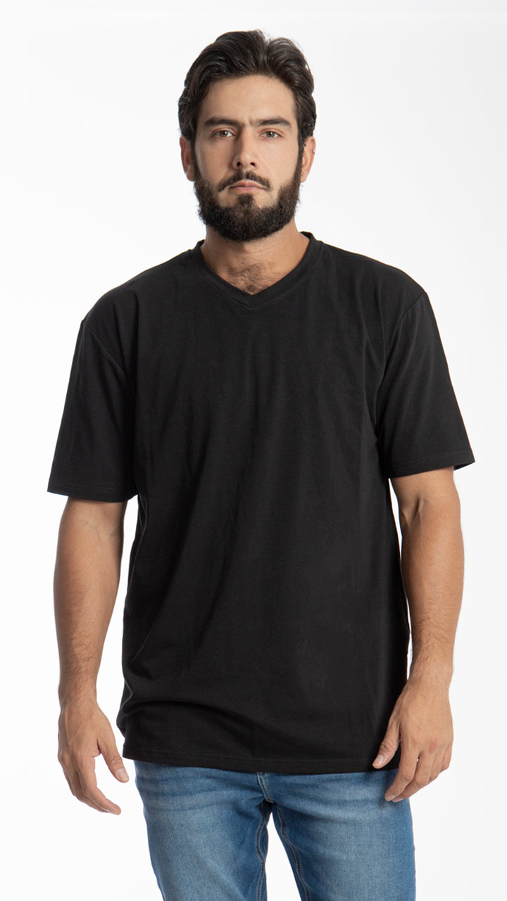 Playera Con Cuello Para Hombre B Basic BB0116