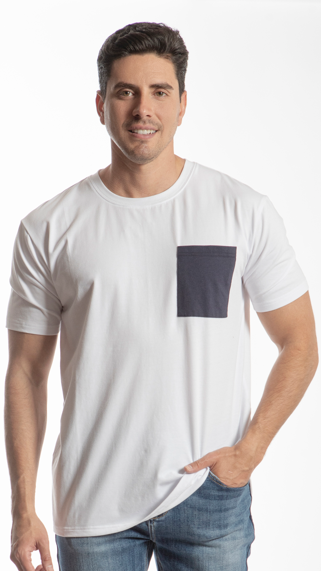 Playera De Manga Corta Para Hombre B Basic BB0225