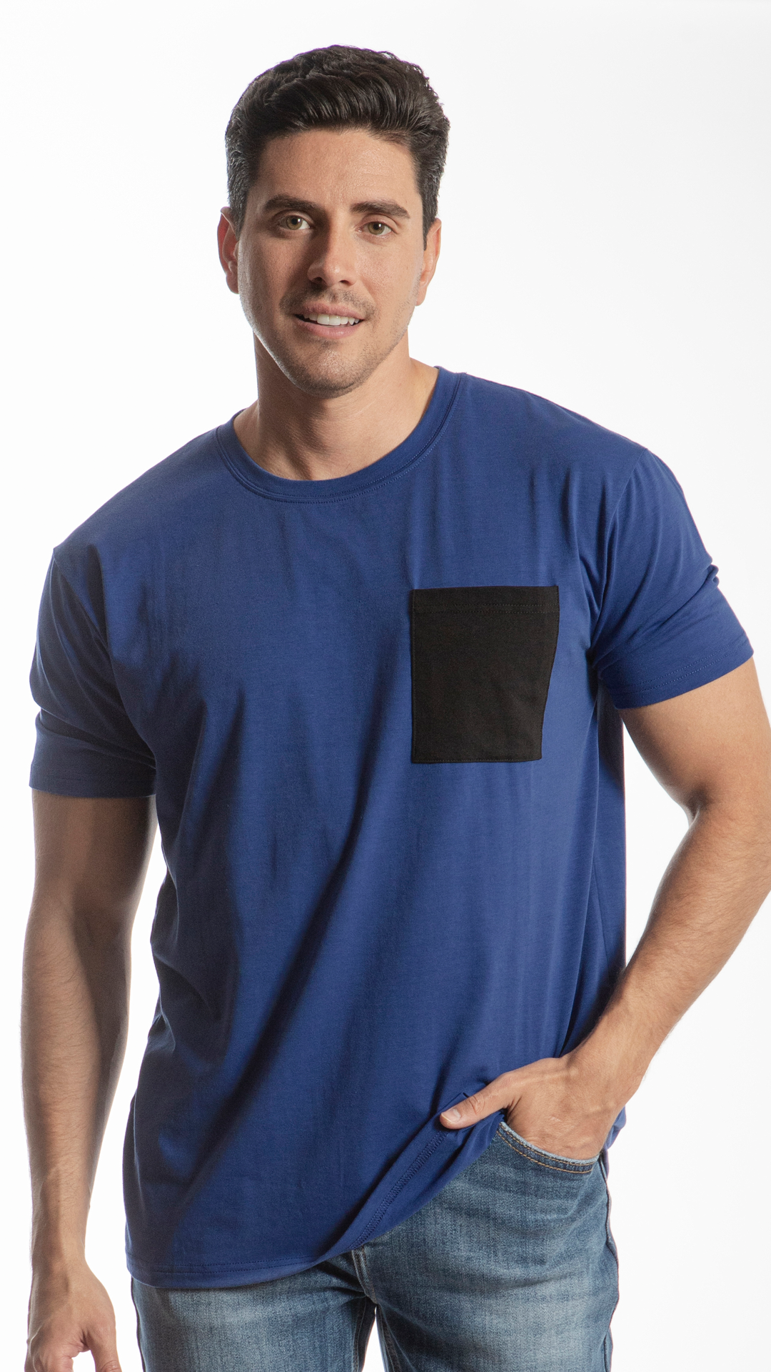 Playera De Manga Corta Para Hombre B Basic BB0225