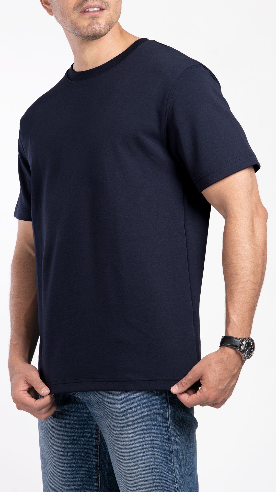 Playera Manga Corta Hombre B Basic BB0396